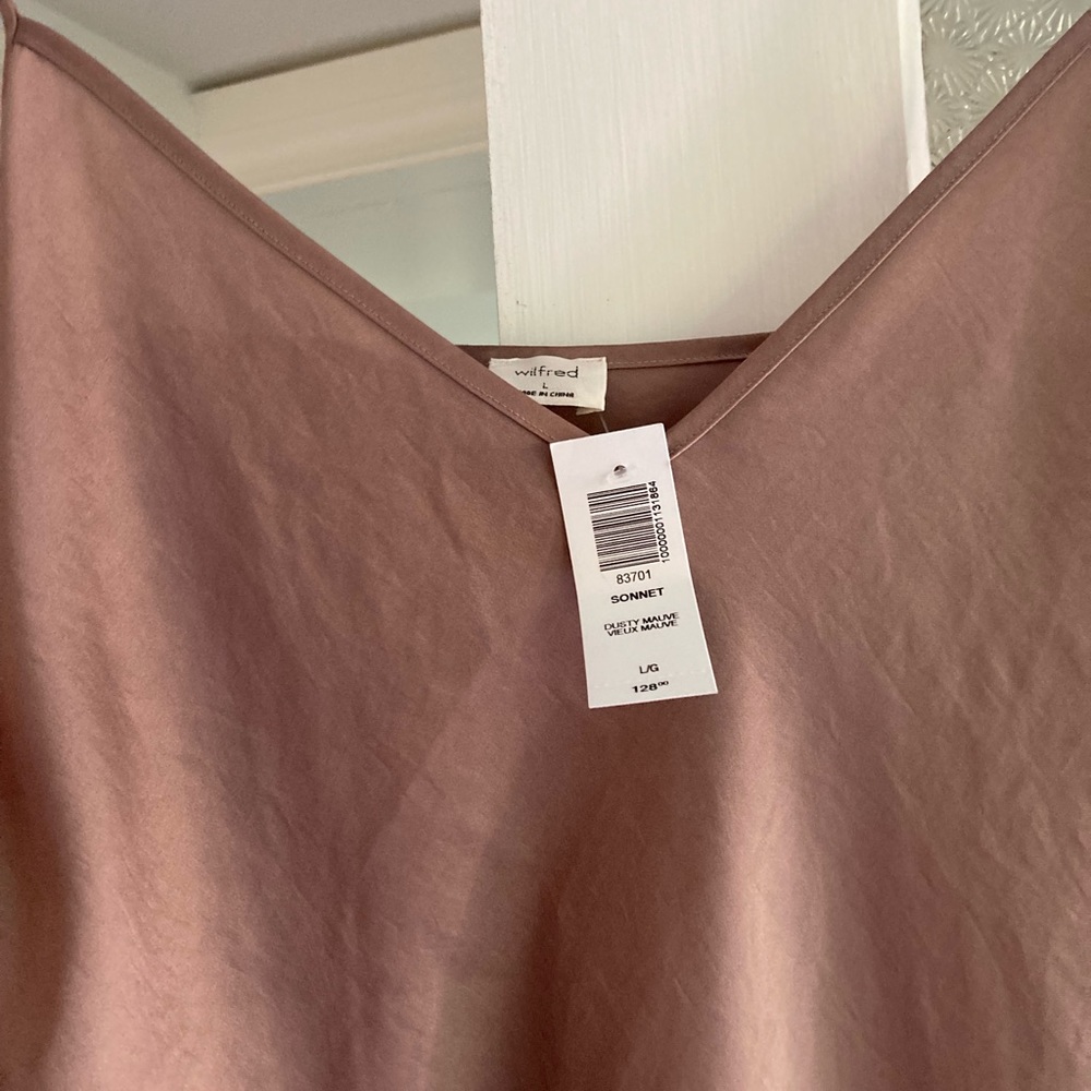 Wilfred Dusty Mauve Sonnet dress from Aritzia
